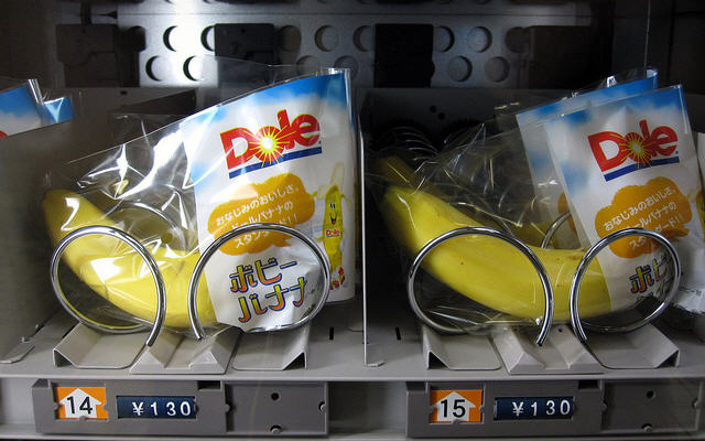 Banana vending machine