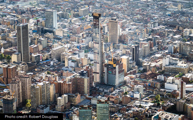 Bogotá, Colombia, from Monserrate