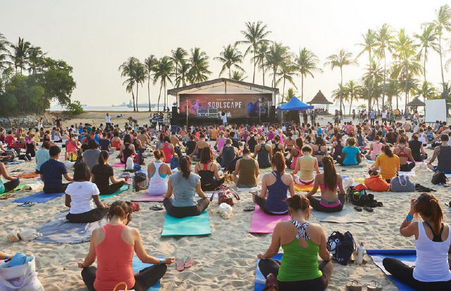 Sunset Yoga Session