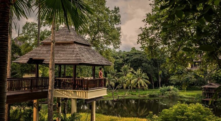 Upper Rice Terrace Pavillion, Four Seasons Resort Chiang Mai, 20 Romantic Thailand Resorts for Honeymooners and Couples