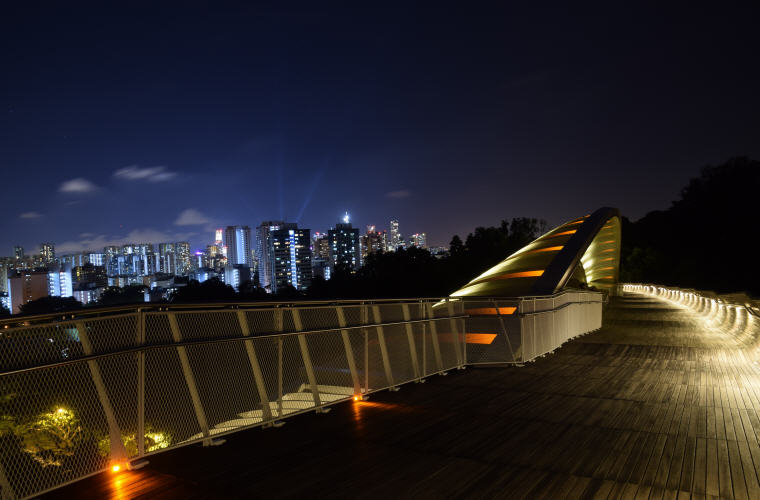 Night view, Henderson Waves