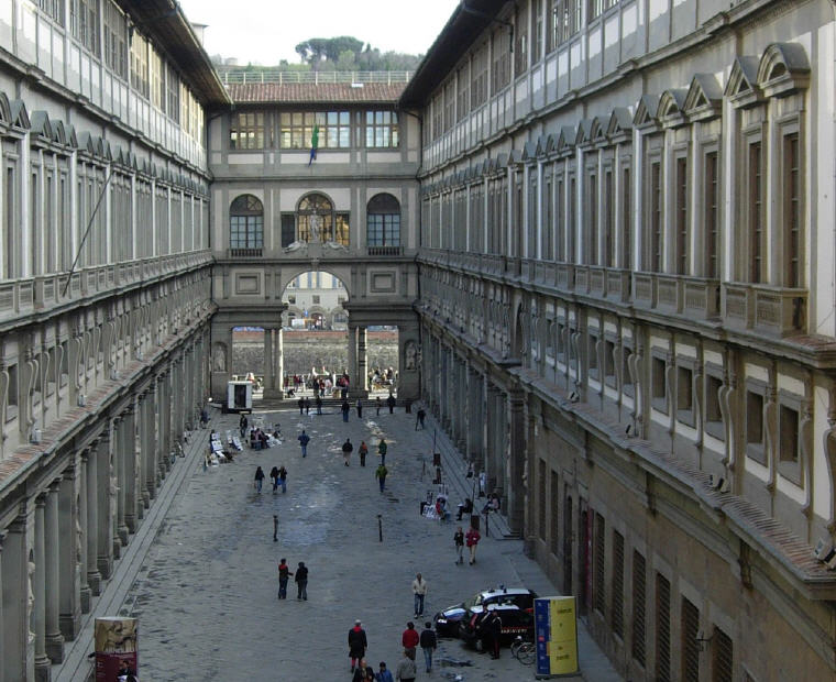 Uffizi Gallery, Florence, Italy, © Samuli Lintula / Creative Commons Attribution-ShareAlike 3.0 