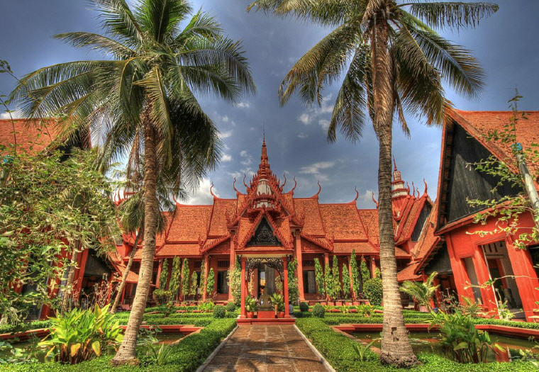 National Museum, Phnom Penh, Cambodia, Weekend getaways under 4 hours from Singapore, Photo credit: Fumihiko Ueno. Wikipedia
