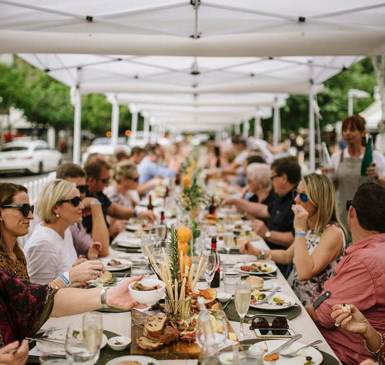 The Long Lunch on Hastings Street, Noosa Food and Wine Festival, Photo credit: @noosafoodandwine, 12 not to miss Queensland events in 2018