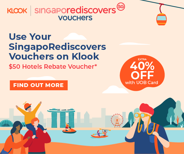 Use Your SingapoRediscovers Vouchers on Klook